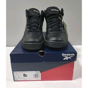 Reebok Mens Royal BB4500 Hi2 High Top Sneakers for Men, Black/Alloy Sizes 9